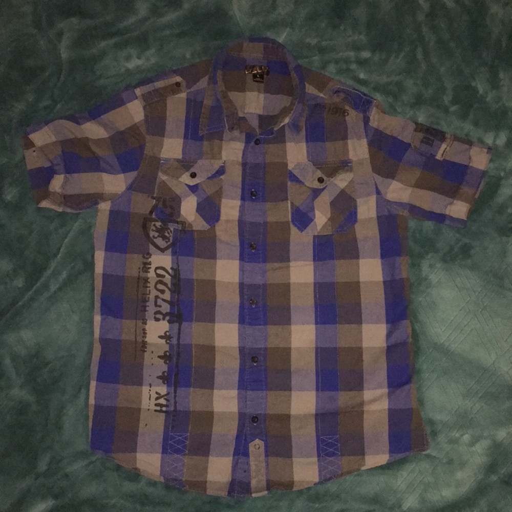 Helix Men’s Button Down Shirt